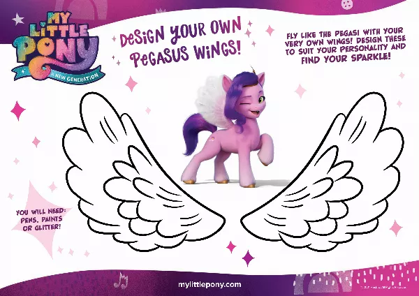 Design Your Own Pegasus Wings